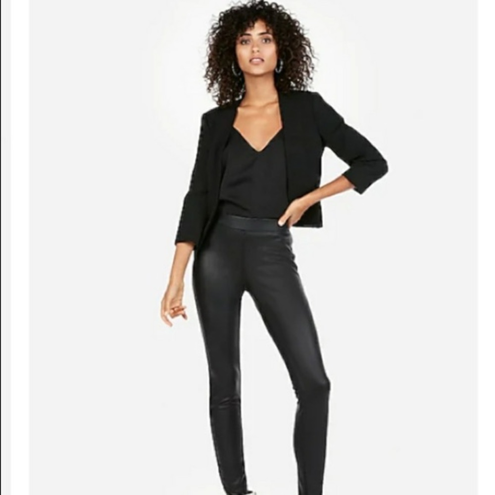 EXPRESS faux leather leggings
